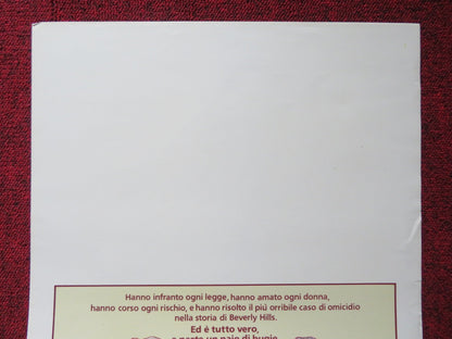 INTRIGO A HOLLYWOOD ITALIAN LOCANDINA POSTER BRUCE WILLIS JAMES GARNER 1988 Rendezvous Cinema Movie posters