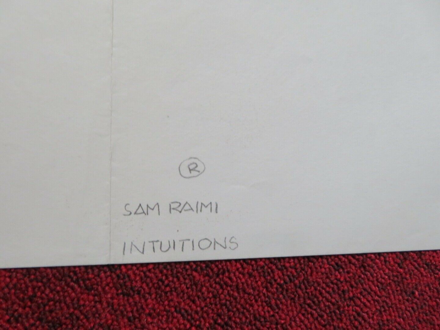 INTUITIONS / THE GIFT FRENCH (16"x 21") POSTER CATE BLANCHETT KEANU REEVES 2000 Movie posters