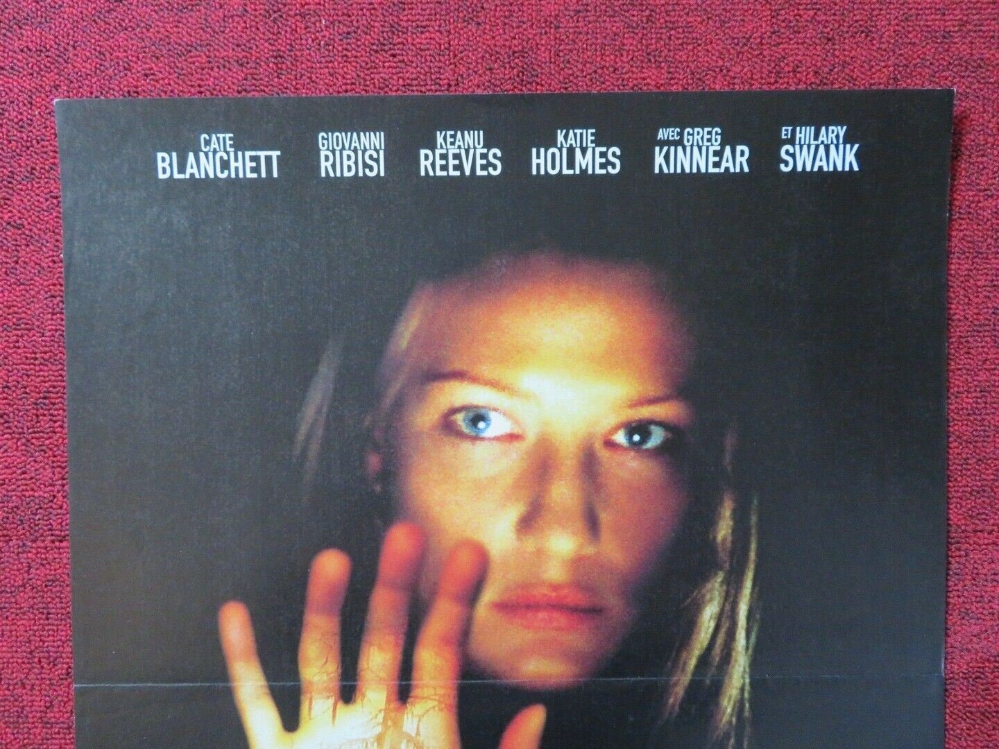 INTUITIONS / THE GIFT FRENCH (16"x 21") POSTER CATE BLANCHETT KEANU REEVES 2000 Movie posters