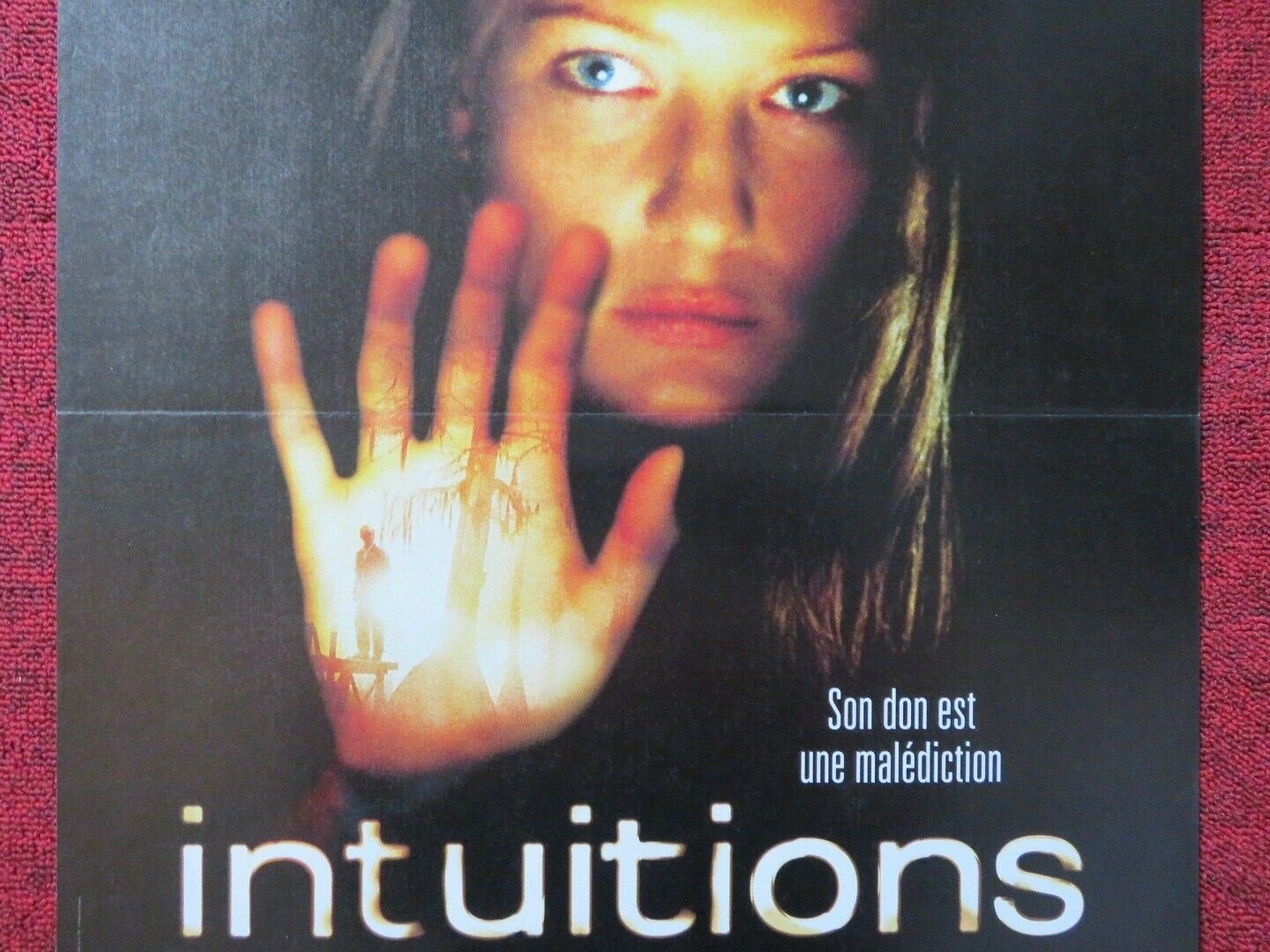 INTUITIONS / THE GIFT FRENCH (16"x 21") POSTER CATE BLANCHETT KEANU REEVES 2000 Movie posters