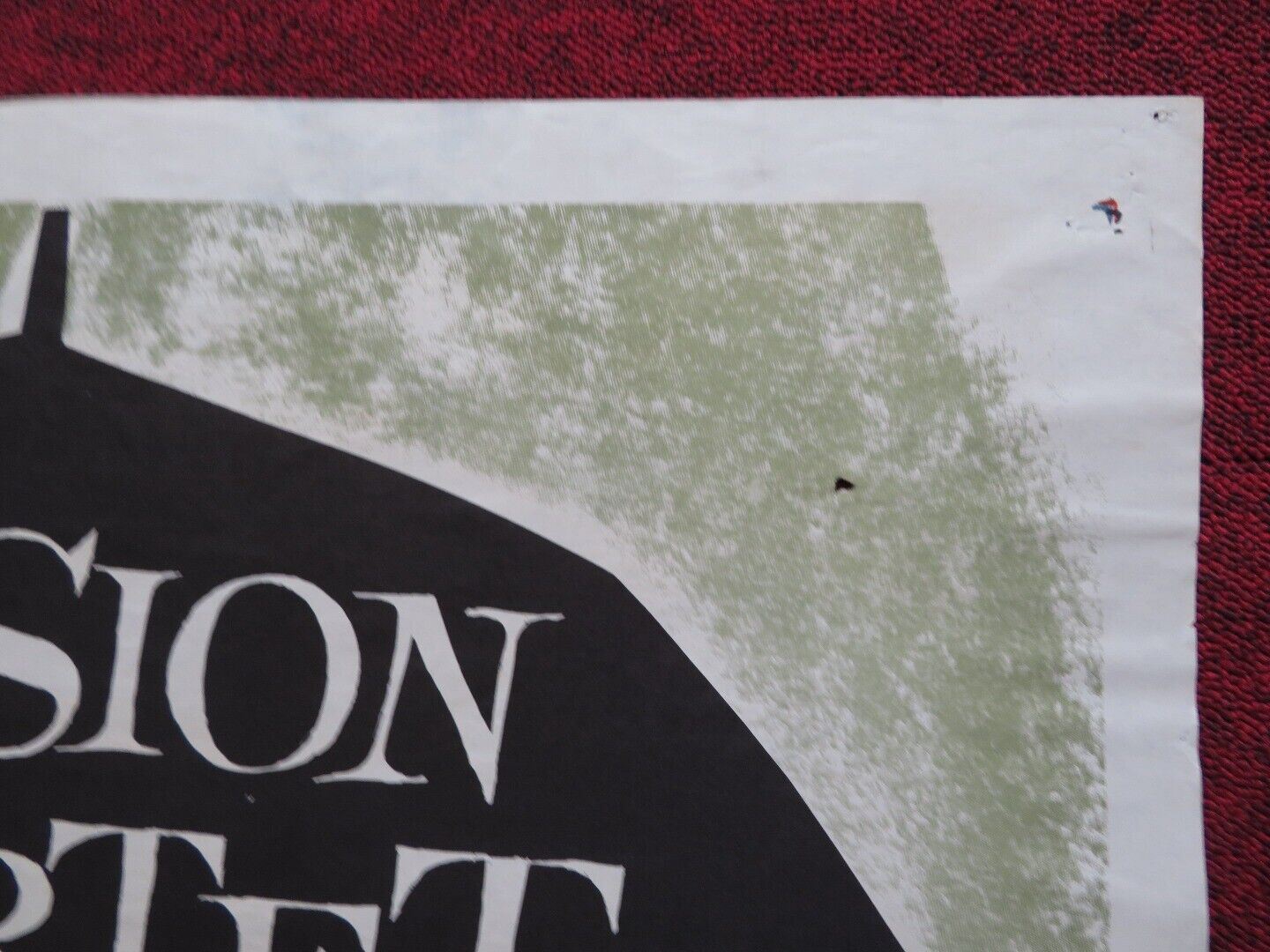 INVASION QUARTET FOLDED US ONE SHEET POSTER BILL TRAVERS SPIKE MILLIGAN 1961 - Rendezvous Cinema