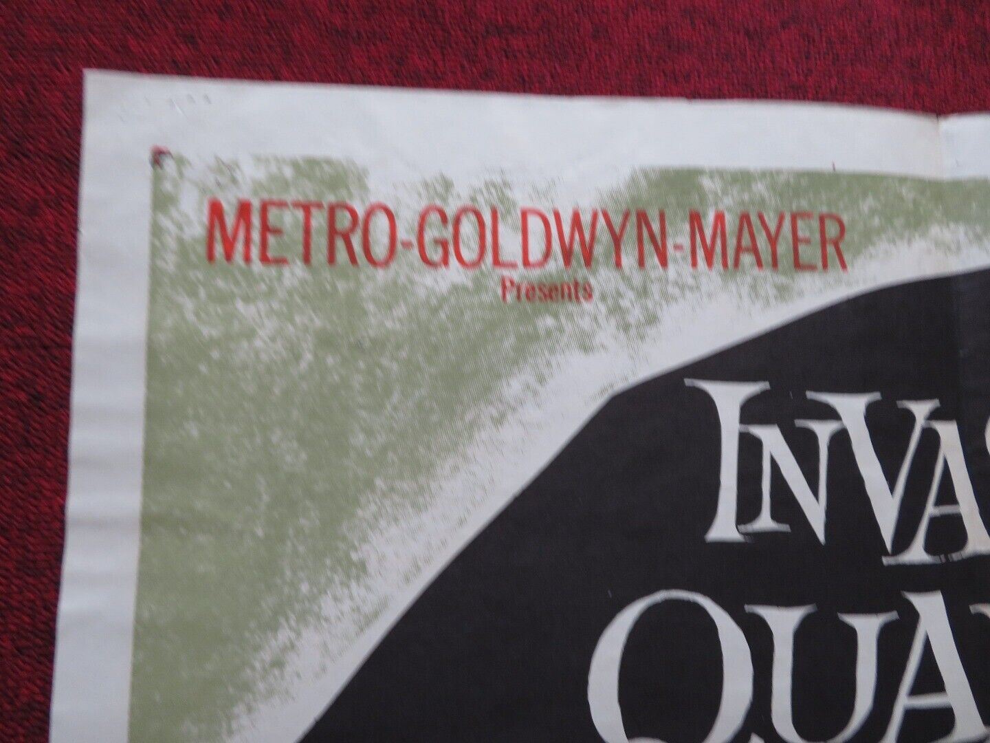 INVASION QUARTET FOLDED US ONE SHEET POSTER BILL TRAVERS SPIKE MILLIGAN 1961 - Rendezvous Cinema