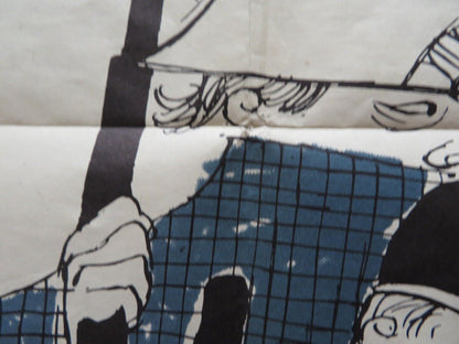 INVASION QUARTET FOLDED US ONE SHEET POSTER BILL TRAVERS SPIKE MILLIGAN 1961 - Rendezvous Cinema