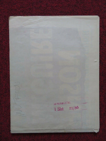 INVITATION FOLDED US ONE SHEET POSTER VAN JOHNSON DOROTHY MCGUIRE 1952 52/56 - Rendezvous Cinema