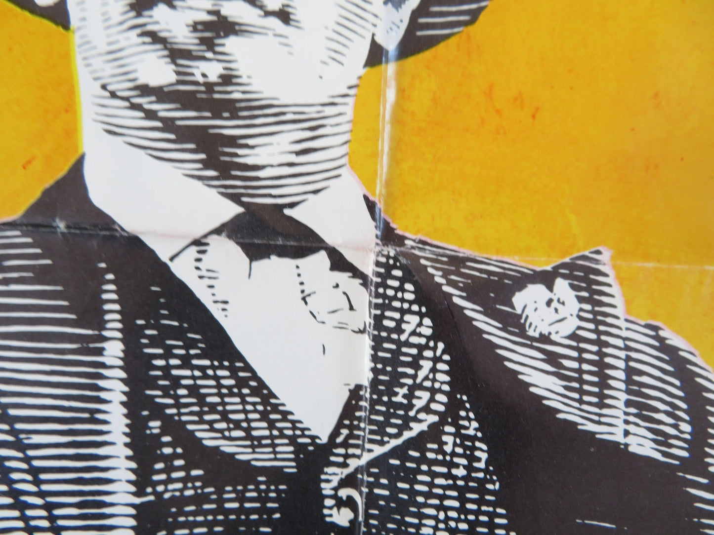 INVITATION TO A GUNFIGHTER FOLDED US ONE SHEET POSTER Y. BRYNNER G.SEGAL 1964 Rendezvous Cinema Movie posters