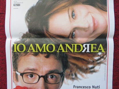 IO AMO ANDREA ITALIAN LOCANDINA POSTER FRANCESCO NUTI FRANCESCA NERI 2000 Rendezvous Cinema Movie posters