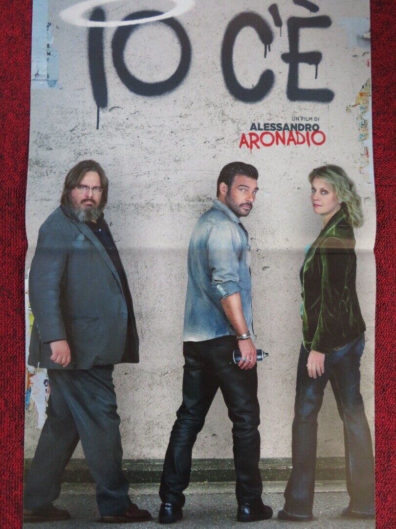 IO C'E ITALIAN LOCANDINA (26.5"x13") POSTER ALESSANDRO ARONADIO 2018 Movie posters