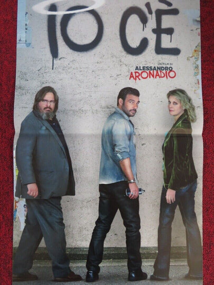 IO C'E ITALIAN LOCANDINA (26.5"x13") POSTER ALESSANDRO ARONADIO 2018 Movie posters