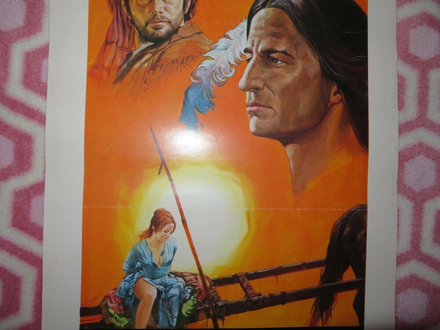 IO, GRANDE CACCIATORE/ Eagle's Wing ITALIAN LOCANDINA (27.5"x13") POSTER 1979 - Rendezvous Cinema