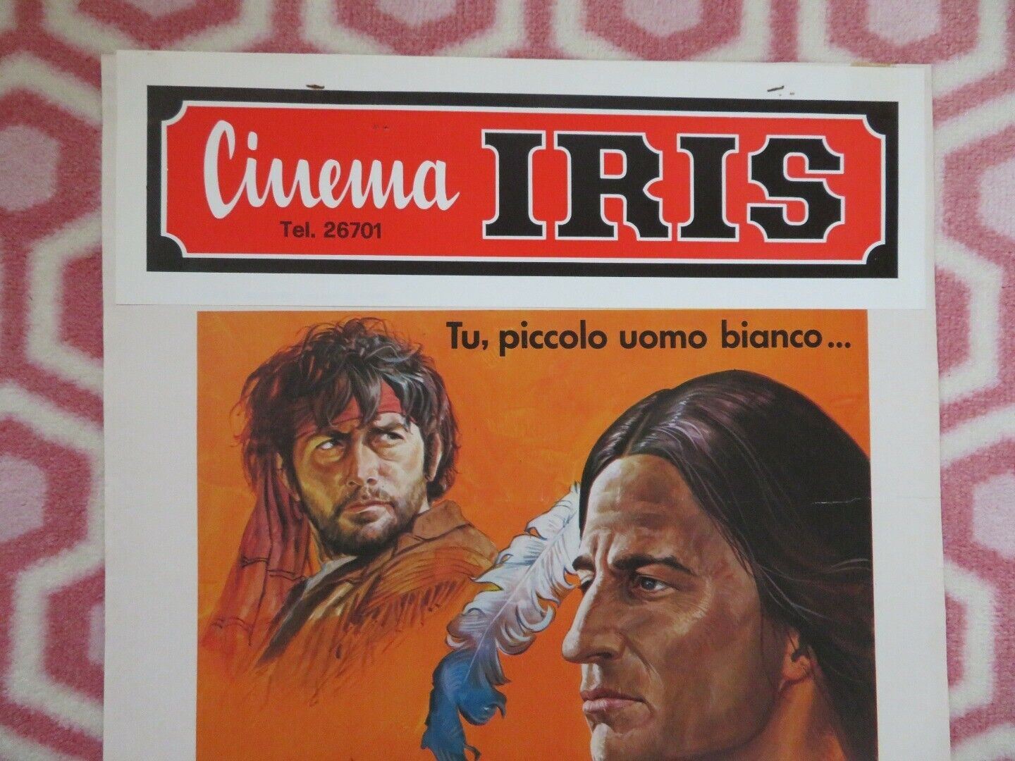 IO, GRANDE CACCIATORE/ Eagle's Wing ITALIAN LOCANDINA (27.5"x13") POSTER 1979 - Rendezvous Cinema