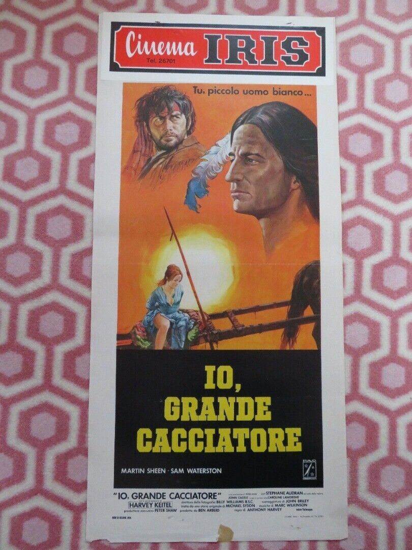 IO, GRANDE CACCIATORE/ Eagle's Wing ITALIAN LOCANDINA (27.5"x13") POSTER 1979 - Rendezvous Cinema