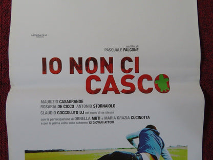 IO NON CI CASCO ITALIAN LOCANDINA (27.5"x13") POSTER MAURIZIO CASAGRANDE 2008 Movie posters