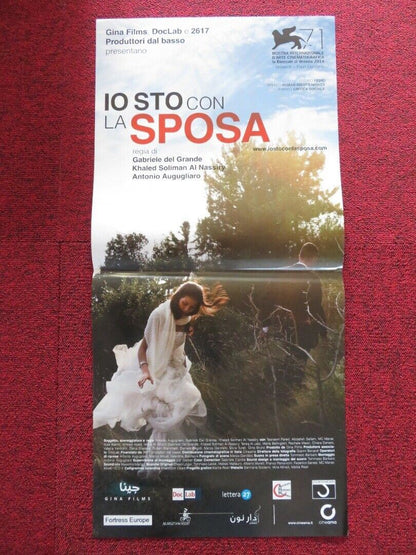 IO STO CON LA SPOSA ITALIAN LOCANDINA (27"x13") POSTER TASNEEM FARED 2014 - Rendezvous Cinema