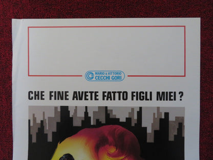 IO VI SALVERO ITALIAN LOCANDINA POSTER JILL CLAYBURGH MAX GAIL 1986 Rendezvous Cinema Movie posters