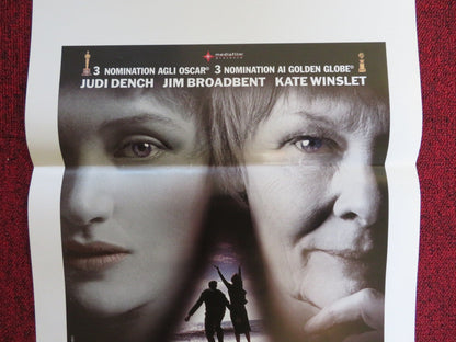 IRIS ITALIAN LOCANDINA POSTER JUDI DENCH KATE WINSLET 2001 Rendezvous Cinema Movie posters