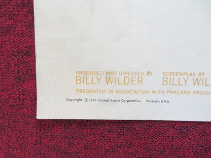 IRMA LA DOUCE HALF SHEET (22"x 28") POSTER JACK LEMMON SHIRLEY MACLAINE 1963 Rendezvous Cinema Movie posters