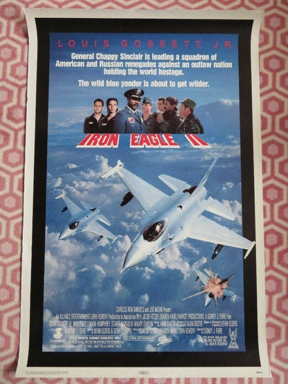 IRON EAGLE 2 ONE SHEET ROLLED POSTER MARK HUMPHREY 1988 Movie posters