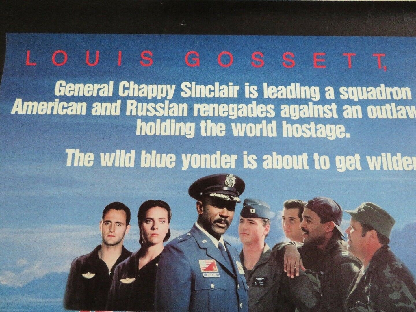 IRON EAGLE 2 ONE SHEET ROLLED POSTER MARK HUMPHREY 1988 Movie posters