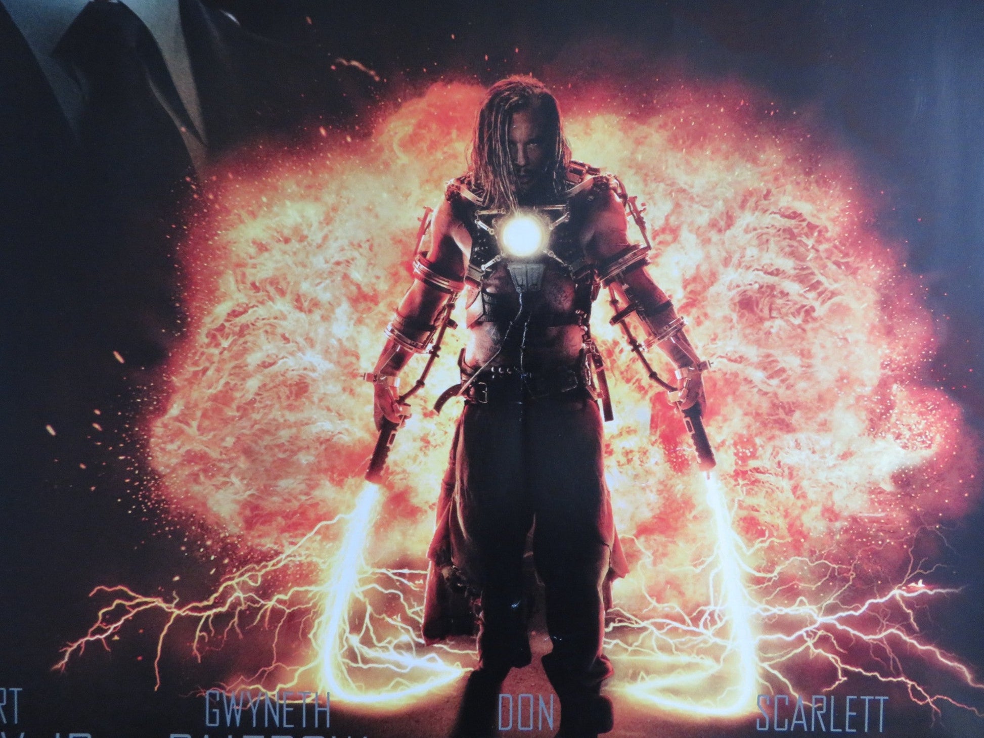 IRON MAN 2 UK QUAD (30"x 40") ROLLED POSTER ROBERT DOWNEY JR. G PALTROW 2010 Rendezvous Cinema Movie posters