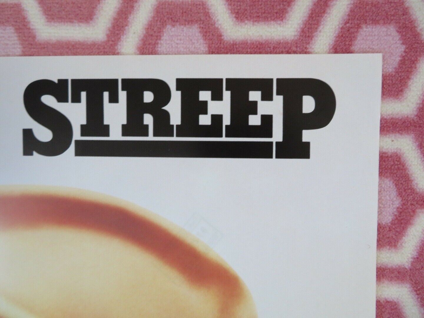 IRONWEED ONE SHEET FOLDED POSTER JACK NICHOLSON MERYL STREEP 1987 Rendezvous Cinema Movie posters