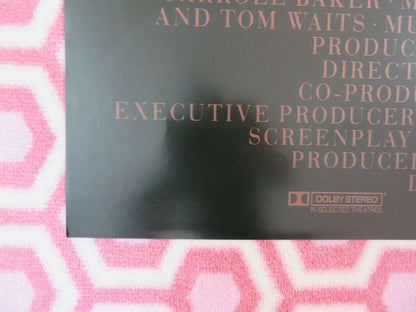 IRONWEED ONE SHEET FOLDED POSTER JACK NICHOLSON MERYL STREEP 1987 Rendezvous Cinema Movie posters