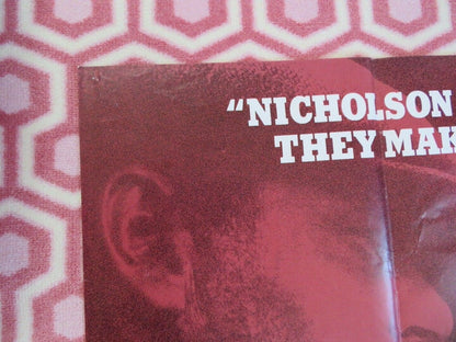 IRONWEED UK ORIGINAL QUAD POSTER 1987 JACK NICHOLSON MERYL STREEP TOM WAITS RARE Movie posters