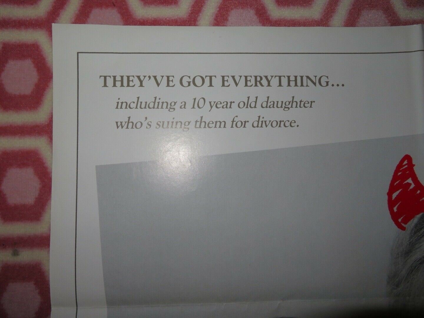 IRRECONCILABLE DIFFERENCES ONE SHEET POSTER DREW BARRYMORE 1984 Movie posters