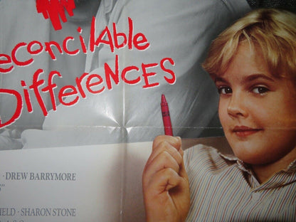 IRRECONCILABLE DIFFERENCES ONE SHEET POSTER DREW BARRYMORE 1984 Movie posters
