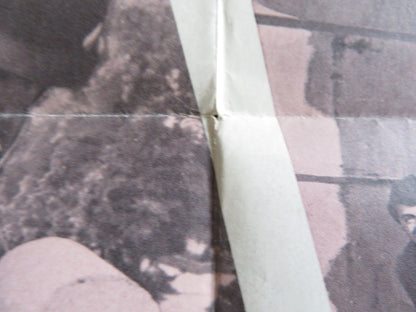 IS PARIS BURNING? STYLE B FOLDED US ONE SHEET POSTER JEAN - PAUL BELMONDO 1966 Rendezvous Cinema Movie posters