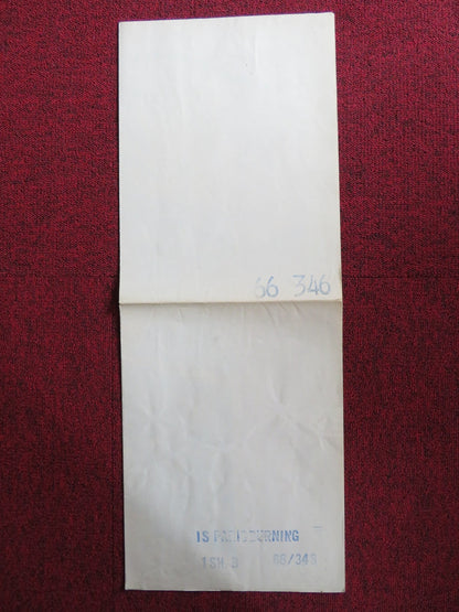 IS PARIS BURNING? STYLE B FOLDED US ONE SHEET POSTER JEAN - PAUL BELMONDO 1966 Rendezvous Cinema Movie posters