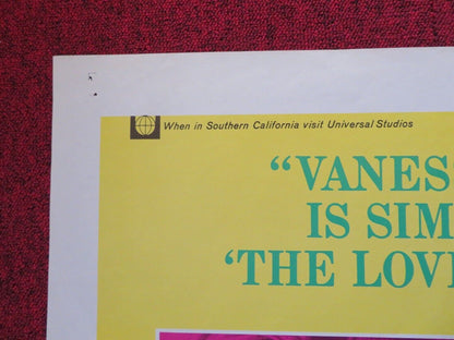 ISADORA FOLDED US ONE SHEET POSTER VANESSA REDGRAVE JOHN FRASER 1969 Movie posters