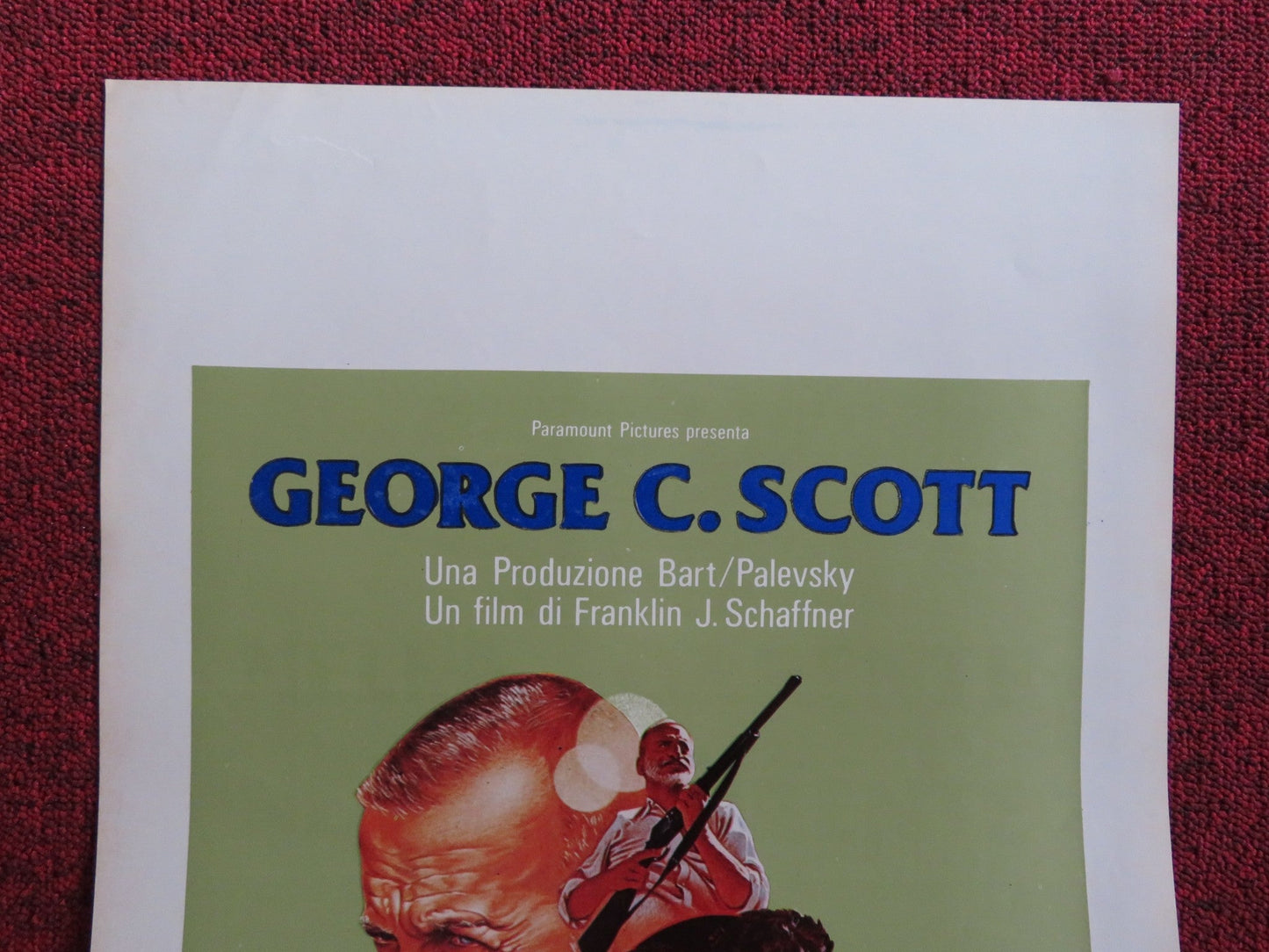 ISLANDS IN THE STREAM ITALIAN LOCANDINA POSTER GEORGE C. SCOTT D. HEMMINGS 1977 Rendezvous Cinema Movie posters