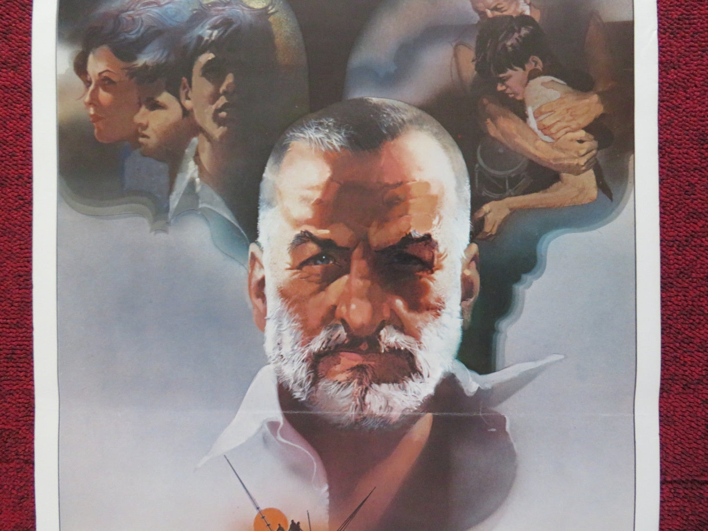 ISLANDS IN THE STREAM US INSERT (14"x 36") POSTER GEORGE C.SCOTT C. BLOOM 1977 Rendezvous Cinema Movie posters