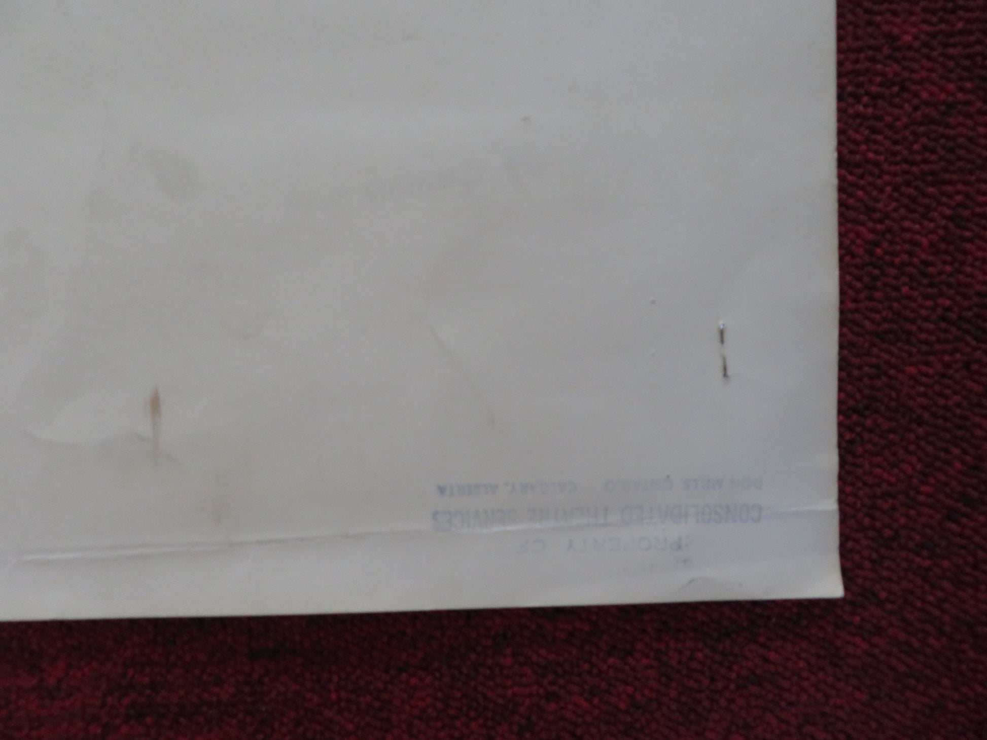 ISLANDS IN THE STREAM US INSERT (14"x 36") POSTER GEORGE C.SCOTT C. BLOOM 1977 Rendezvous Cinema Movie posters