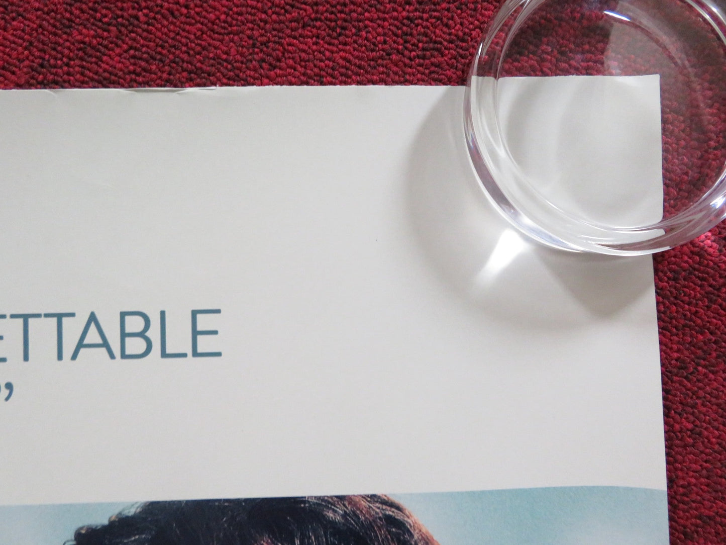 ISMAEL'S GHOSTS UK QUAD (30"x 40") ROLLED POSTER MATHIEU AMALRIC 2017 Rendezvous Cinema Movie posters