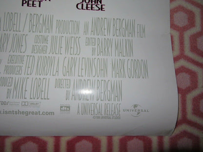 ISN'T SHE GREAT US ONE SHEET ROLLED POSTER BETTE MIDLER NATHAN LANE Movie posters