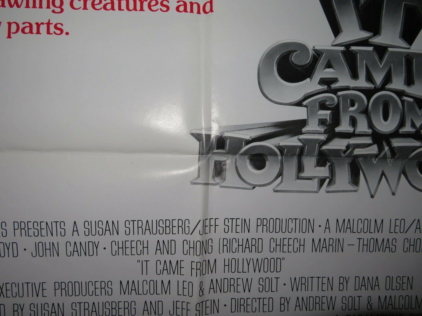 IT CAME FROM HOLLYWOOD US ONE SHEET POSTER DAN AYKROYD JOHN CANDY 1982 Movie posters