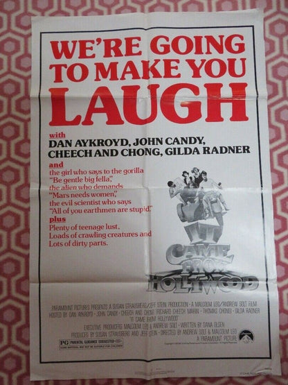 IT CAME FROM HOLLYWOOD US ONE SHEET POSTER DAN AYKROYD JOHN CANDY 1982 Movie posters