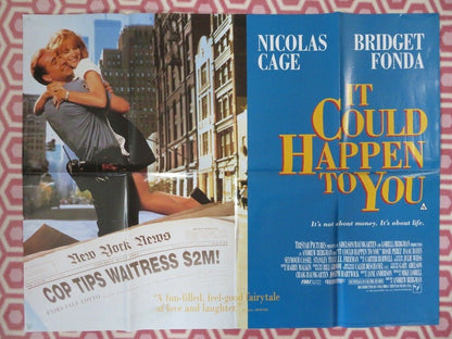 IT COULD HAPPEN TO YOU BRITISH QUAD (30"x40") POSTER NICHOLAS CAGE BRIDGET FONDA - Rendezvous Cinema