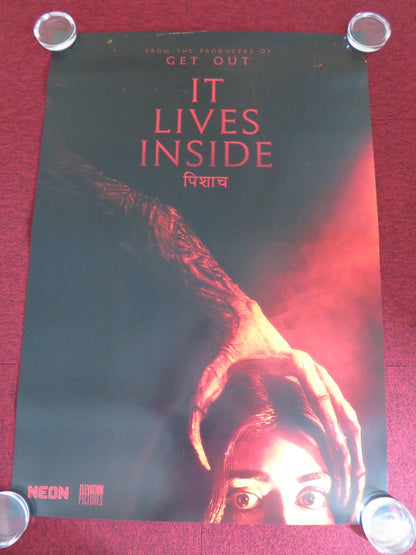 IT LIVES INSIDE US ONE SHEET ROLLED POSTER MEGAN SURI NEERU BAJWA 2023 Rendezvous Cinema Movie posters