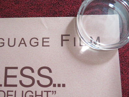 ITALIAN FOR BEGINNERS UK QUAD (30"x 40") ROLLED POSTER ANDERS W. BERTHELSEN 2000 Rendezvous Cinema Movie posters