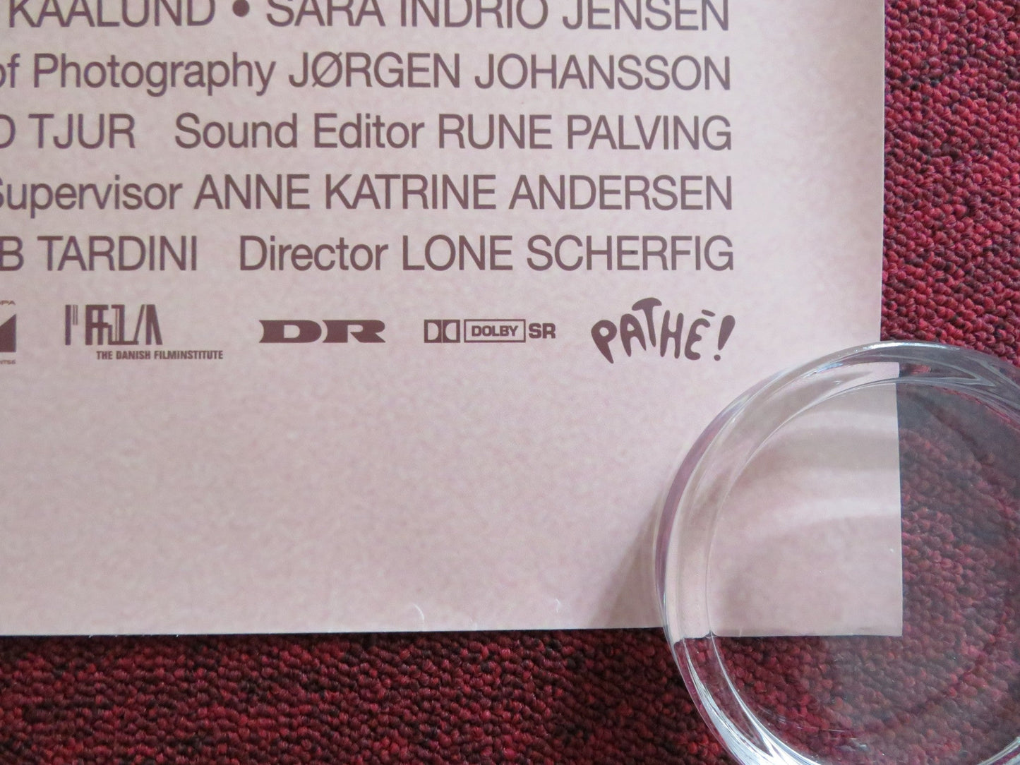 ITALIAN FOR BEGINNERS UK QUAD (30"x 40") ROLLED POSTER ANDERS W. BERTHELSEN 2000 Rendezvous Cinema Movie posters