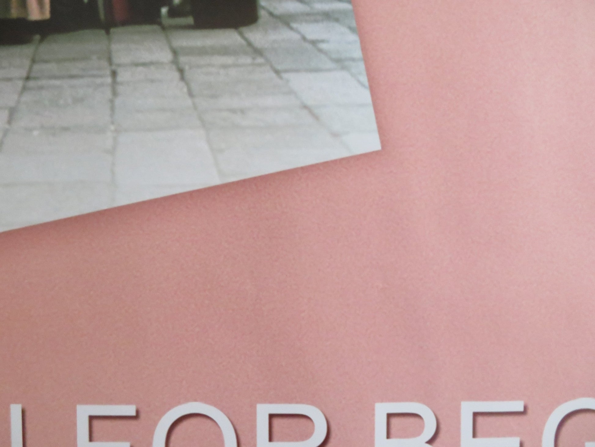 ITALIAN FOR BEGINNERS UK QUAD (30"x 40") ROLLED POSTER ANDERS W. BERTHELSEN 2000 Rendezvous Cinema Movie posters