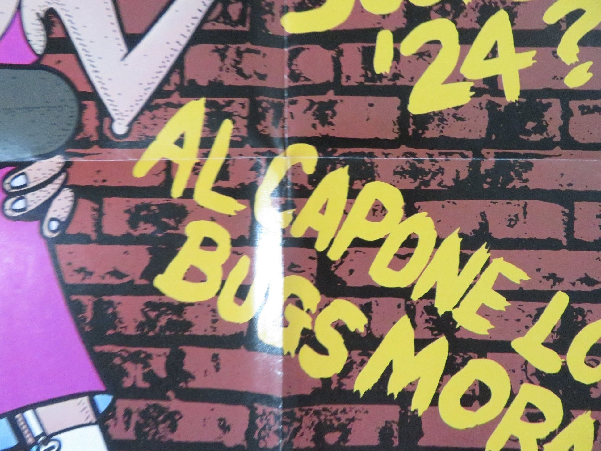 ITALIAN GRAFFITI FOLDED US ONE SHEET POSTER PINO COLIZZI ORNELLA MUTI 1973 Rendezvous Cinema Movie posters