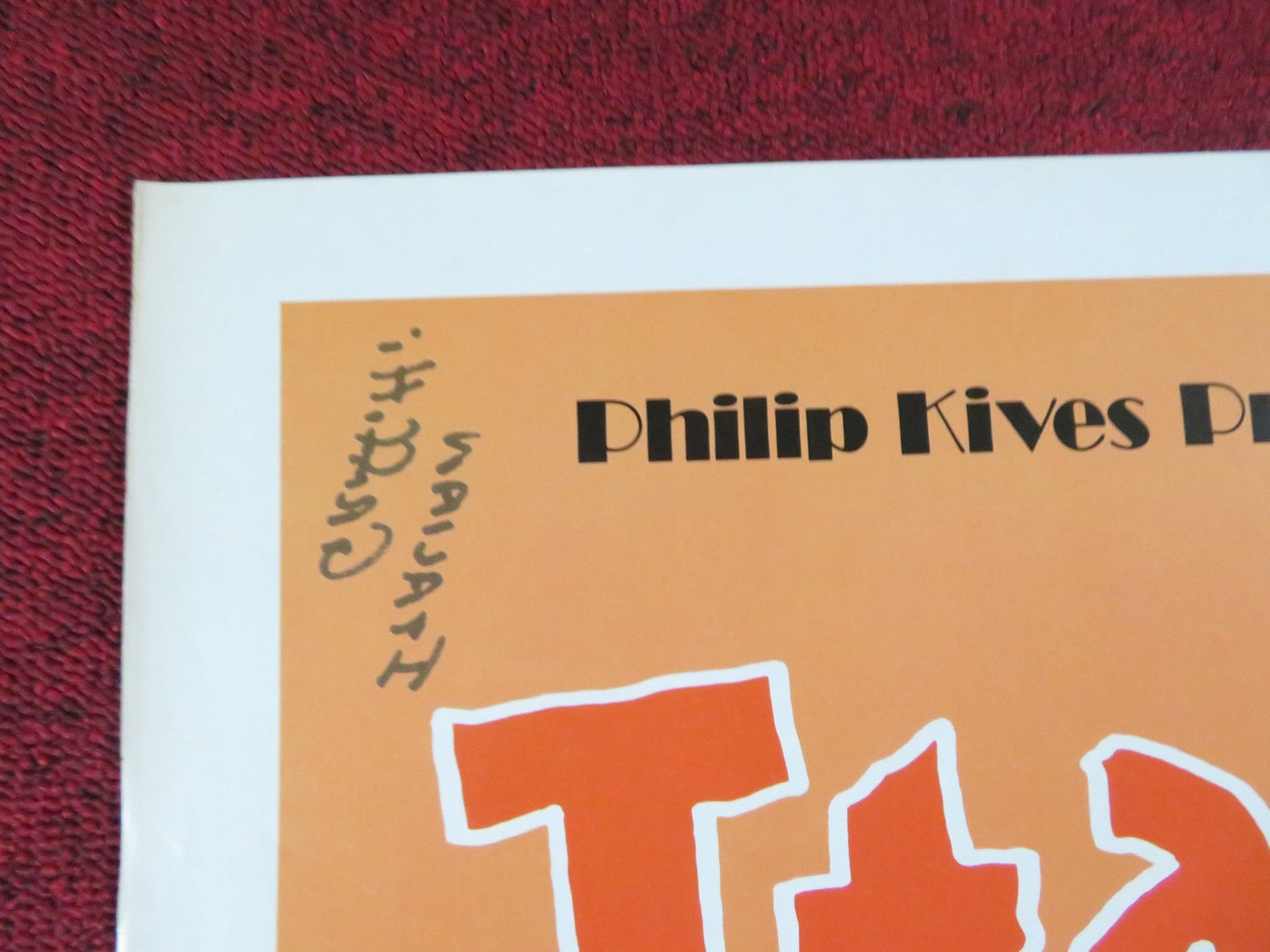 ITALIAN GRAFFITI FOLDED US ONE SHEET POSTER PINO COLIZZI ORNELLA MUTI 1973 Rendezvous Cinema Movie posters