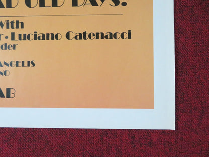 ITALIAN GRAFFITI FOLDED US ONE SHEET POSTER PINO COLIZZI ORNELLA MUTI 1973 Rendezvous Cinema Movie posters