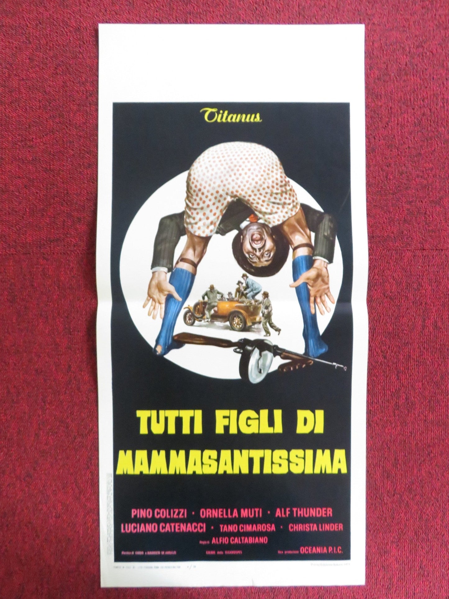 ITALIAN GRAFFITI ITALIAN LOCANDINA POSTER PINO COLIZZI ORNELLA MUTI 1973 Rendezvous Cinema Movie posters