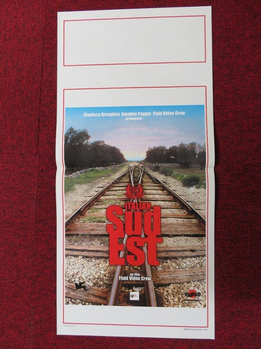 ITALIAN SUD EST ITALIAN LOCANDINA (27.5"x13") POSTER FLUID VIDEO CREW 2003 Movie posters