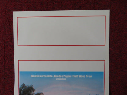 ITALIAN SUD EST ITALIAN LOCANDINA (27.5"x13") POSTER FLUID VIDEO CREW 2003 Movie posters