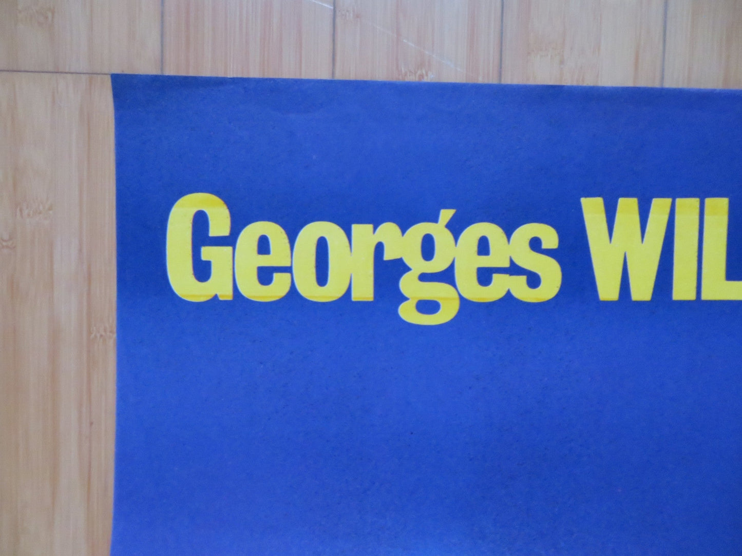 ITINERAIRE BIS / SIDE ROADS FRENCH POSTER GEORGE WILSON RUFUS 1983 Rendezvous Cinema Movie posters